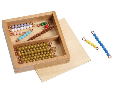 Coloured pearl staircase