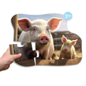 Maxi Puzzles Animals & Their Babies