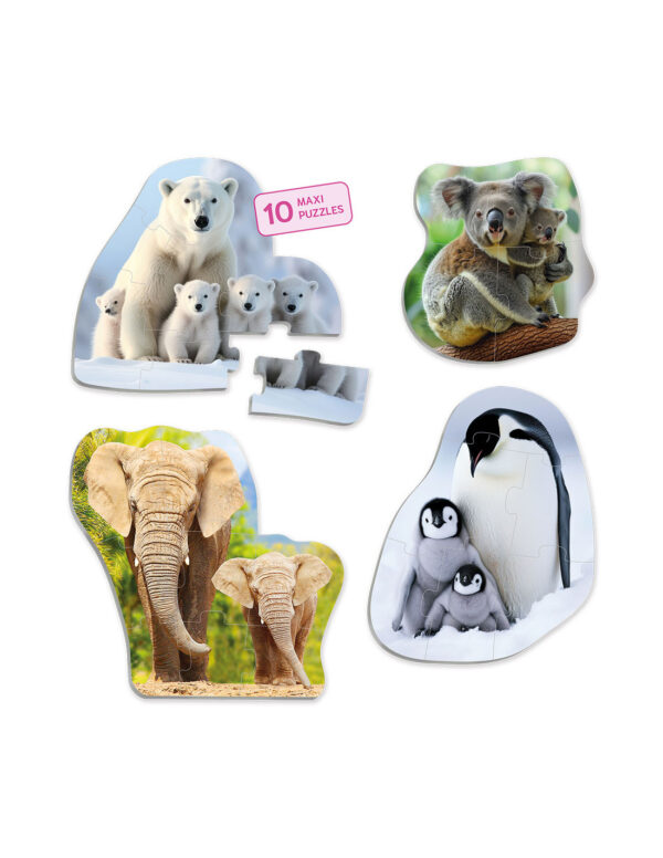 Maxi Puzzles Animals & Their Babies - Image 5