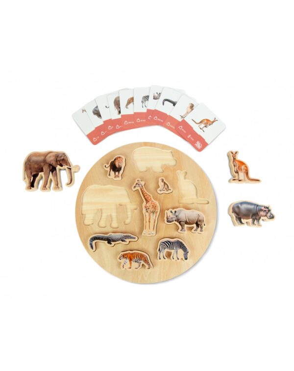 Wooden Wild Animal Puzzle - Image 4
