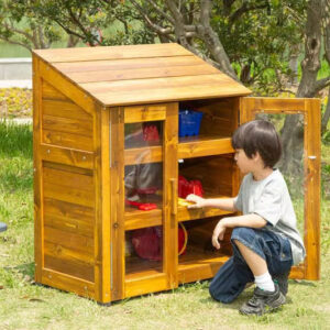 Outdoor Cabinet with transparent doors