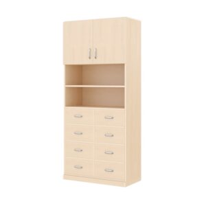 Furniture with 2 doors & 8 drawers