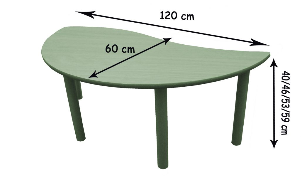 Wave Semi-Round Table - Image 2