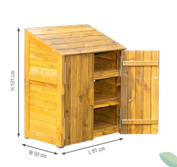 Outdoor Storage Cabinet with Doors B