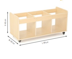 Trolley: Three Compartments