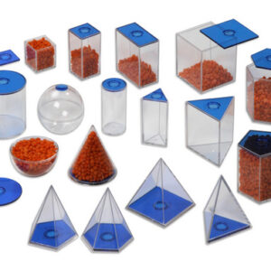 Betzold Filling Geometric Solids, 17 Pieces