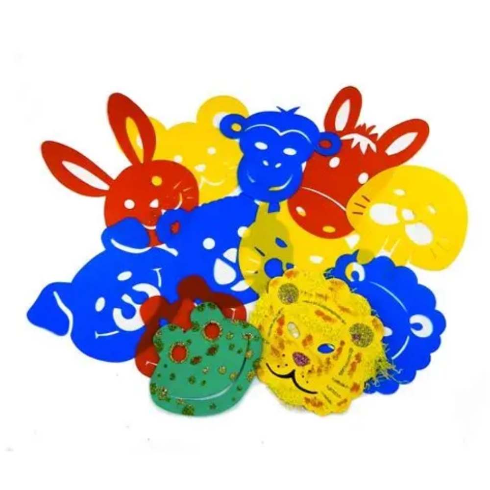 Animal Face Mask Stencils