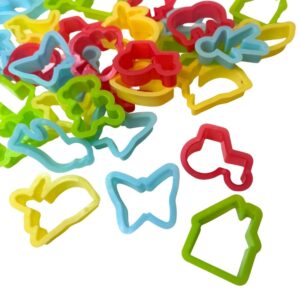Plastic Dough Cutters - 36pk