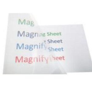 Plastic Magnifying Sheet