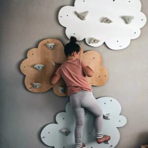 Clouds climbing wall, 3 pcs