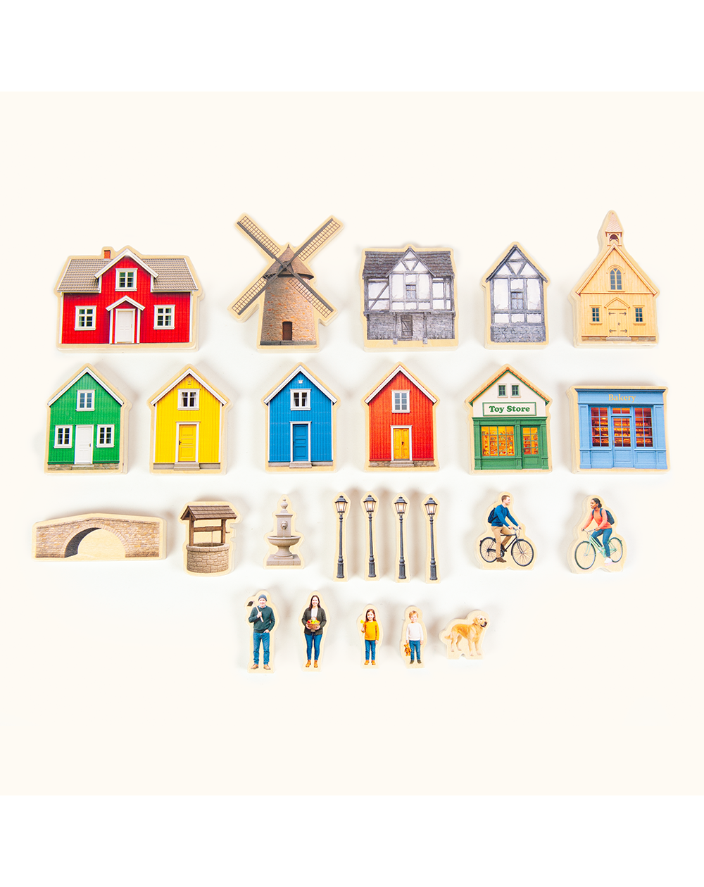 Real Pic Wooden Village - Image 3