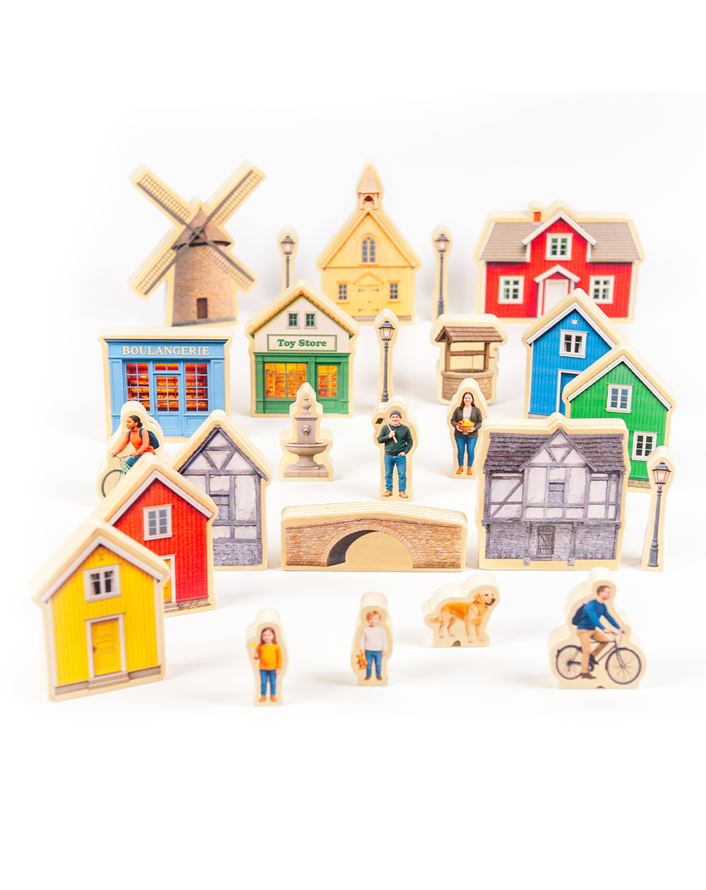 Real Pic Wooden Village