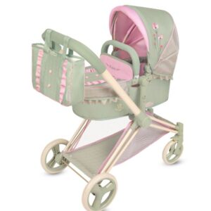 De Cuevas Botanic 3-in-1 Folding Doll Pram
