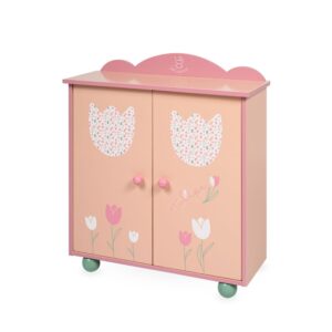 De Cuevas Tulipe Wooden Doll Wardrobe
