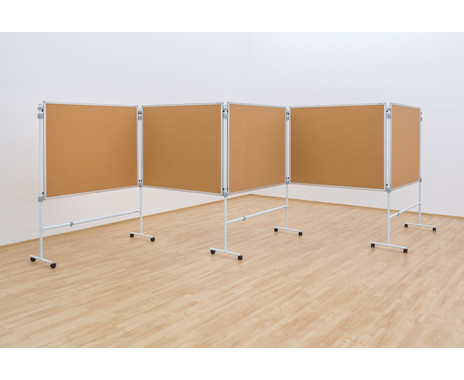 Betzold Mobile Cork Notice Board 150cm x 120cm, (single unit) with tripod