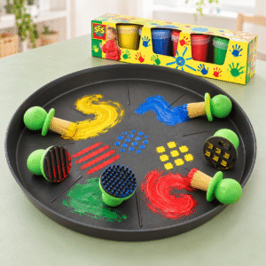 Swirl, Stamp & Explore messy-play package 🎨 🖐️