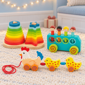 Little Discoveries – My First Wooden Play Set