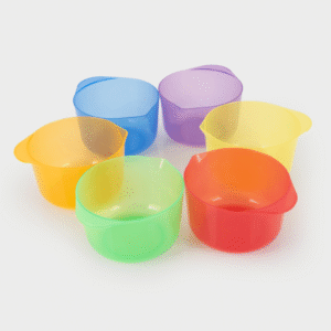 Translucent Colour Pouring Bowls, Pk. 6